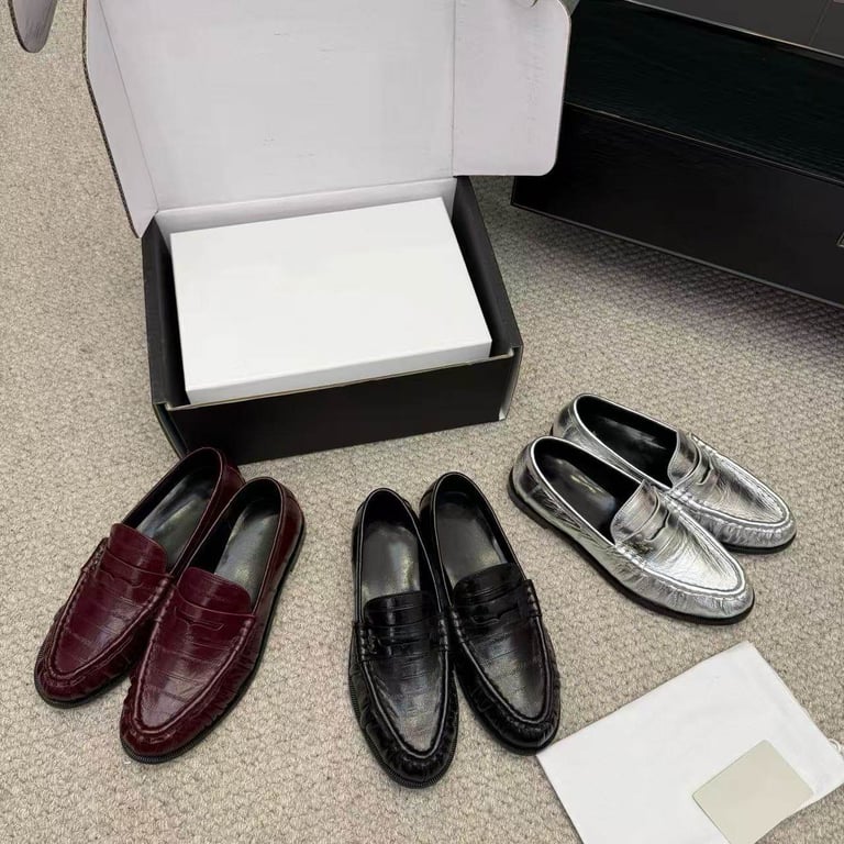 Saint Laurent Le Loafer Monogram Penny Loafers - 6