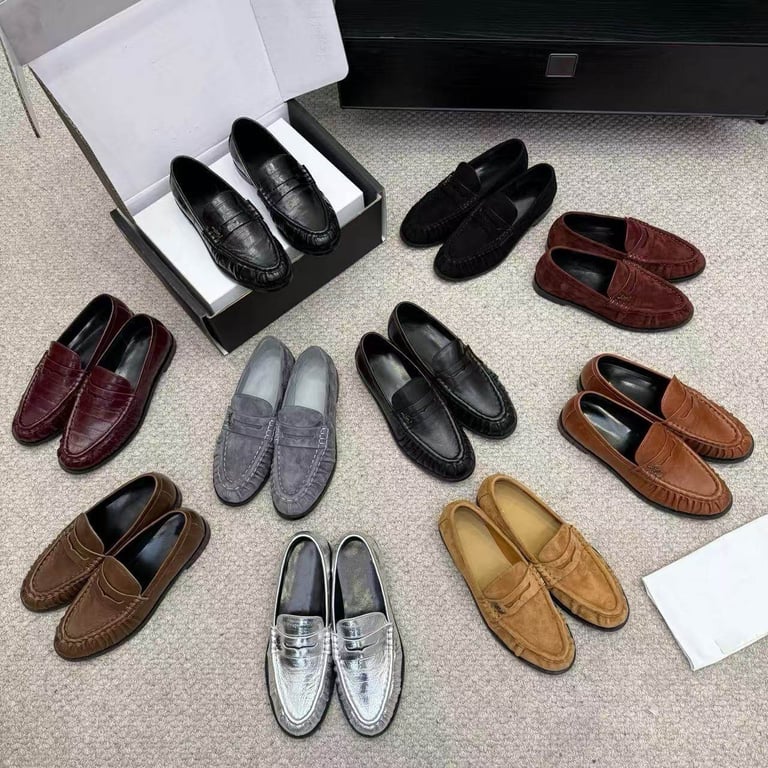 Saint Laurent Le Loafer Monogram Penny Loafers - 10