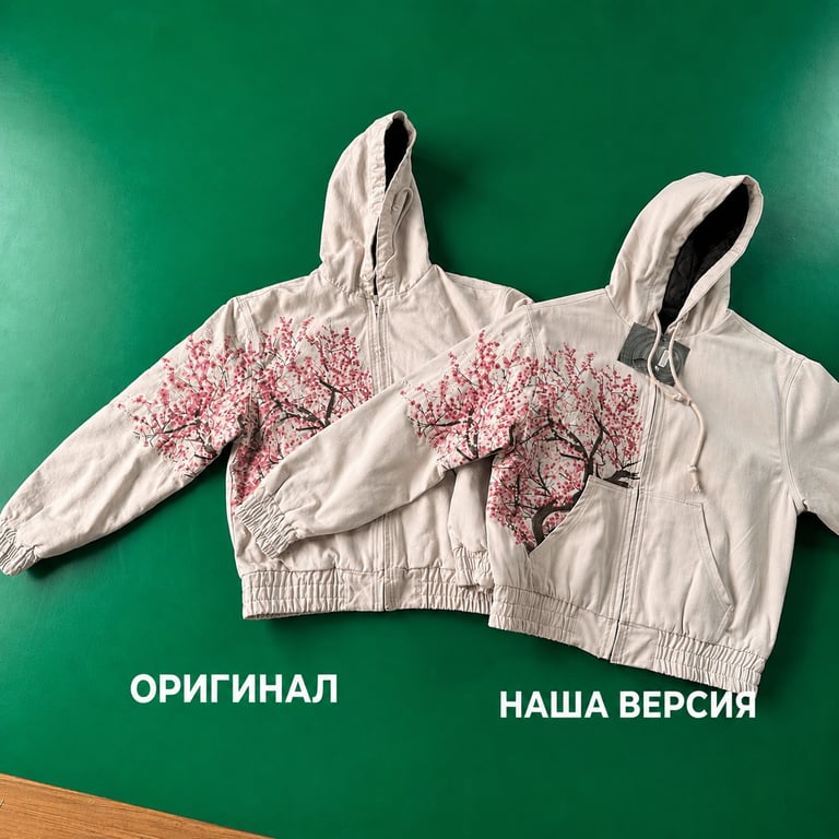 Derschutze work jacket: наша версия vs оригинал