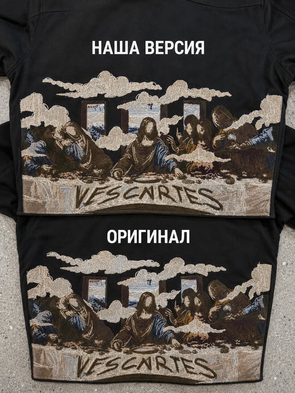 Vescartes jacket: наша версия vs оригинал