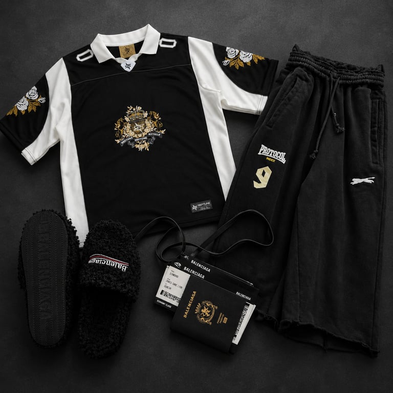 Black royal set