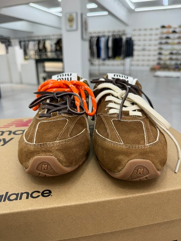 Miu Miu x New Balance 530 Brown Suede - 5