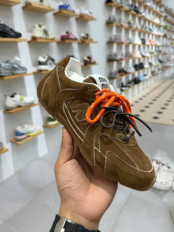 Miu Miu x New Balance 530 Brown Suede - 8