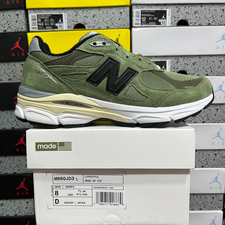 New Balance 990v3 Grass Green - 9