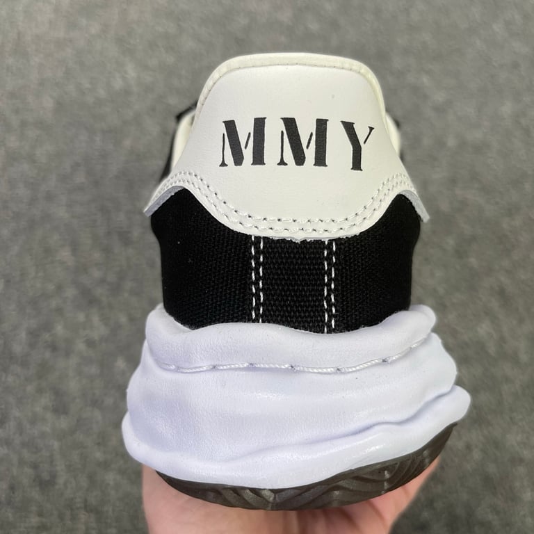 Maison Mihara Yasuhiro Blakey Black White - 5