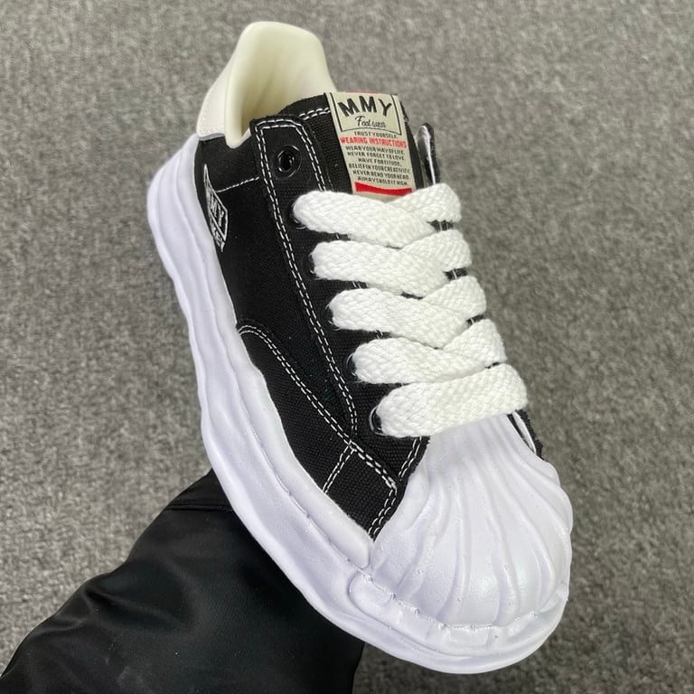 Maison Mihara Yasuhiro Blakey Black White - 9