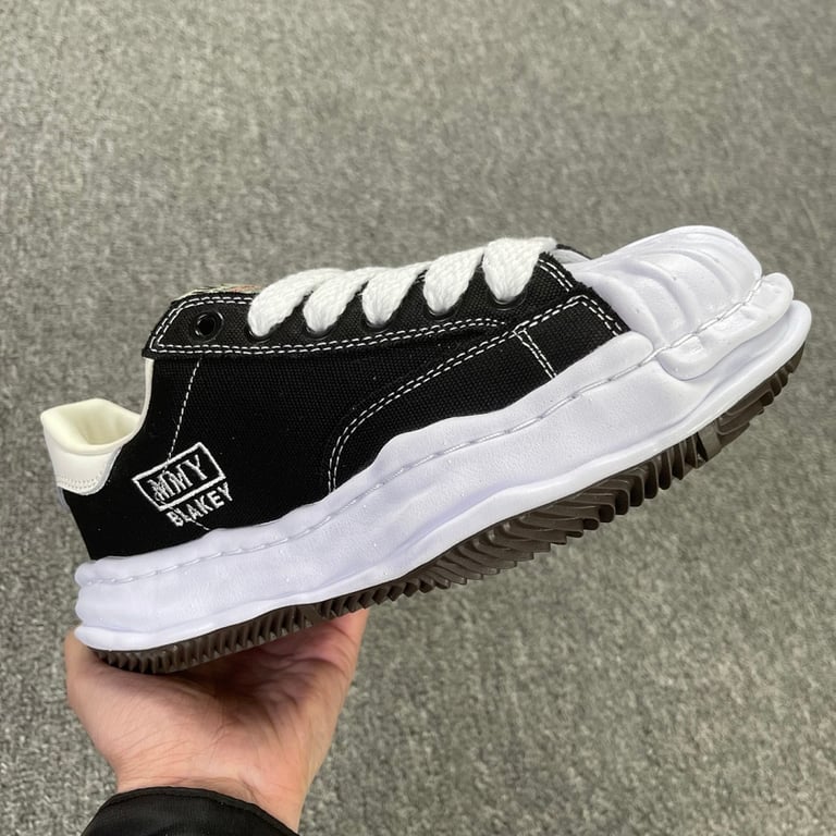 Maison Mihara Yasuhiro Blakey Black White - 10
