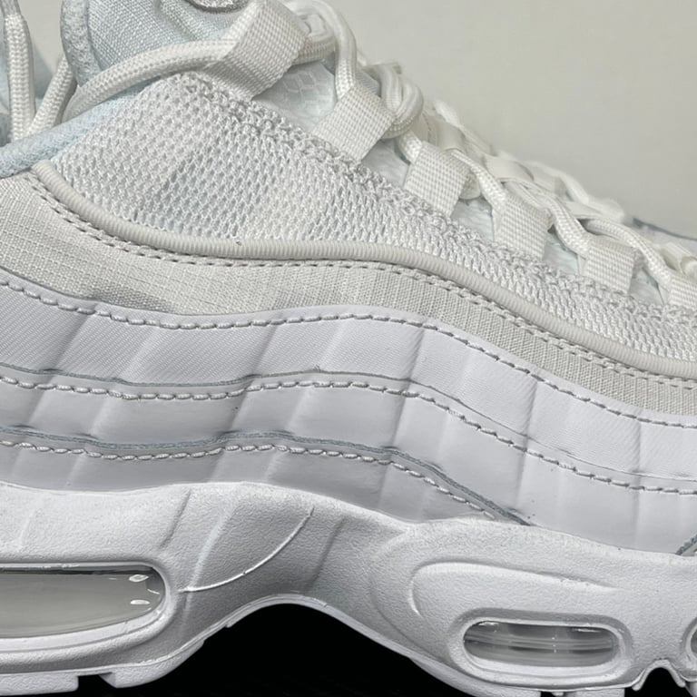 Nike Air Max 95 Triple White - 7