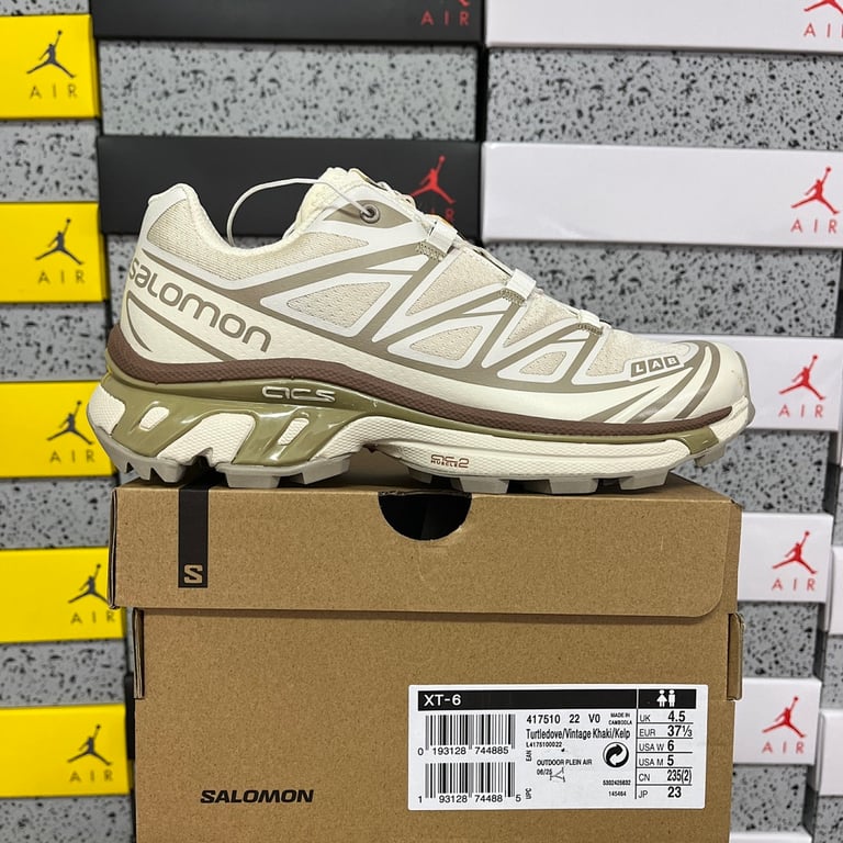 Salomon XT-6 Turtledove Vintage Khaki - 10