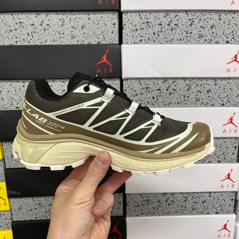 Salomon XT-6 Recut Wren Kangaroo Vanilla Ice - 3