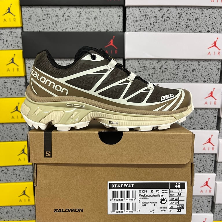Salomon XT-6 Recut Wren Kangaroo Vanilla Ice - 10
