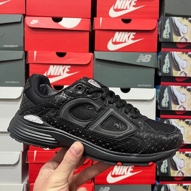 Dior B30 Python Mesh Black Year of the Snake - 10