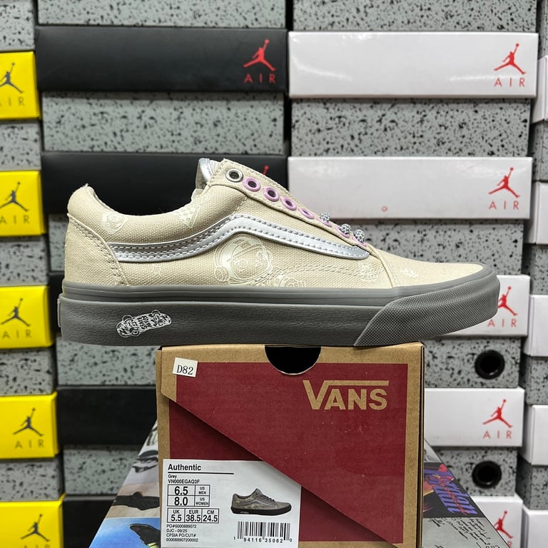Vans Old Skool x BBC Ice Cream Grey White