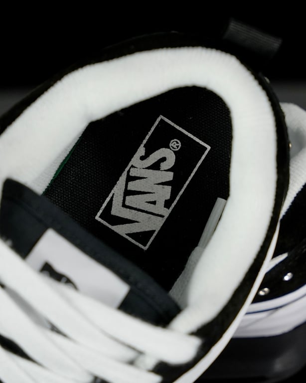 Vans Knu Skool Studded Black White - 5