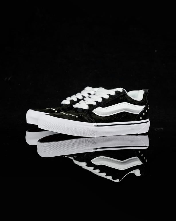 Vans Knu Skool Studded Black White - 10