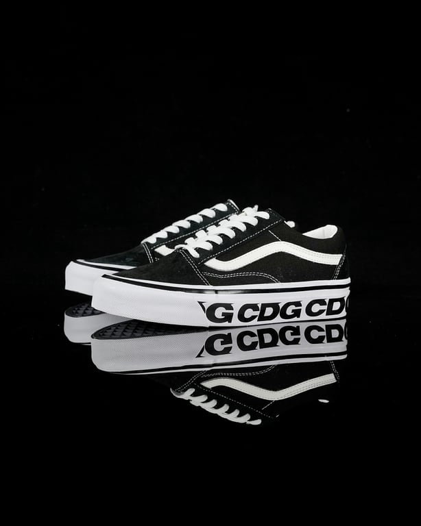 Vans Old Skool CDG Black White - 10
