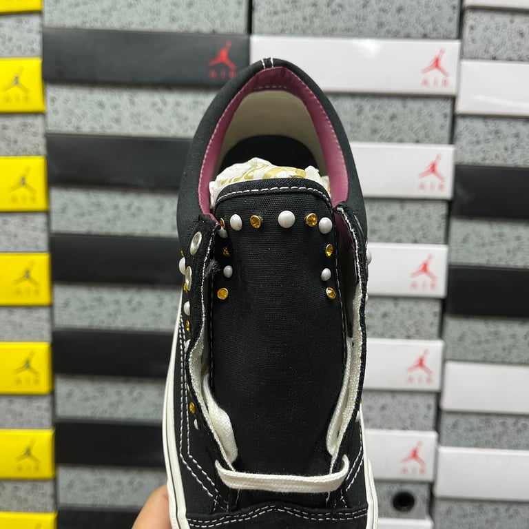Vans Lx Old Skool 36 Pearlized Marshmallow Black - 6