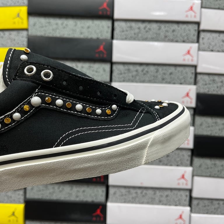 Vans Lx Old Skool 36 Pearlized Marshmallow Black - 9