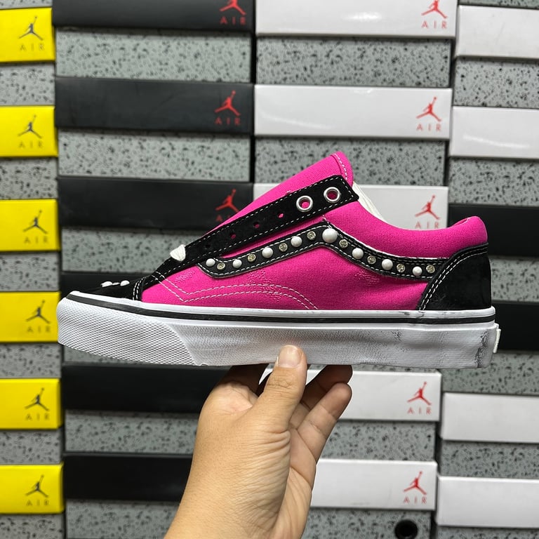 Vans Lx Old Skool 36 Pearlized Marshmallow Pink Black - 3