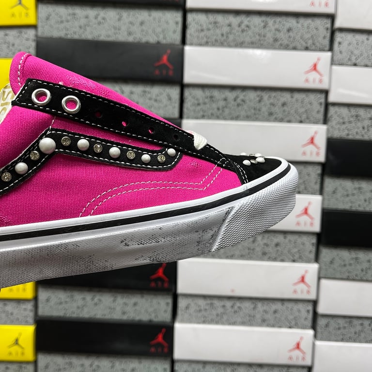Vans Lx Old Skool 36 Pearlized Marshmallow Pink Black - 9