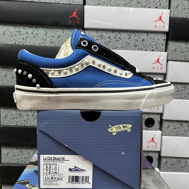 Vans Lx Old Skool 36 Pearlized Marshmallow Blue - 10