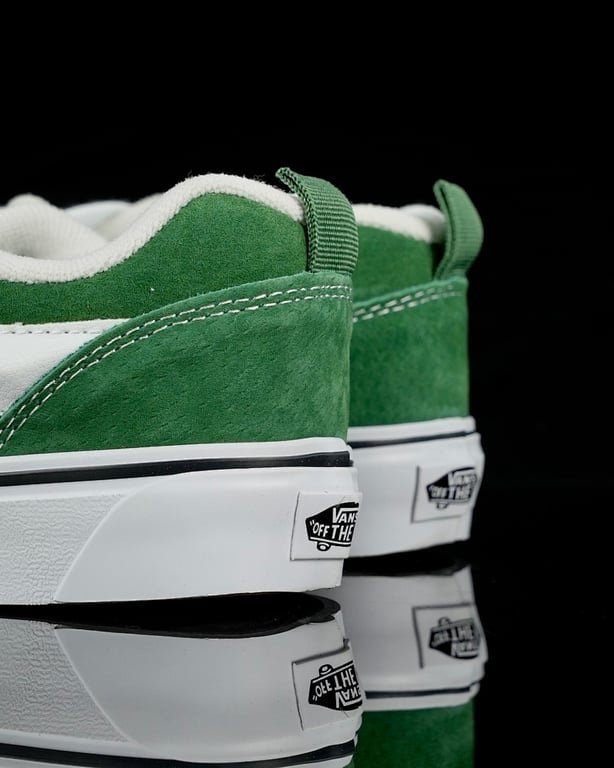 Vans Knu Skool Green White - 4