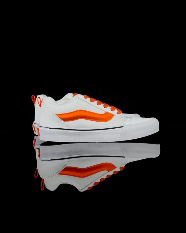 Vans Knu Skool White Orange - 8