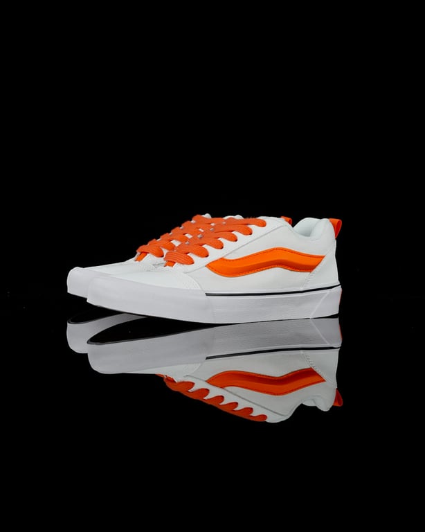 Vans Knu Skool White Orange - 10
