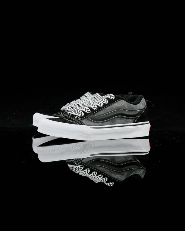 Vans Knu Skool Black Grey White - 10