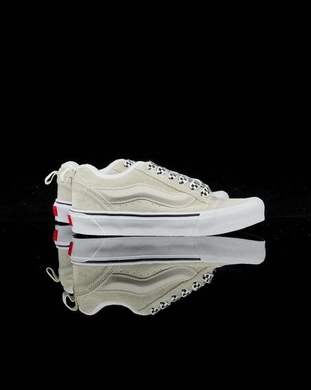 Vans Knu Skool Off-White Black - 8