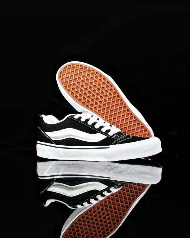 Vans Knu Skool Black White - 6