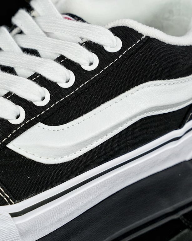 Vans Knu Skool Black White - 7