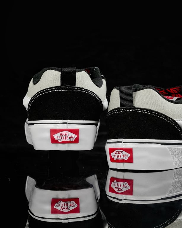 Vans Knu Skool Black White Grey - 3