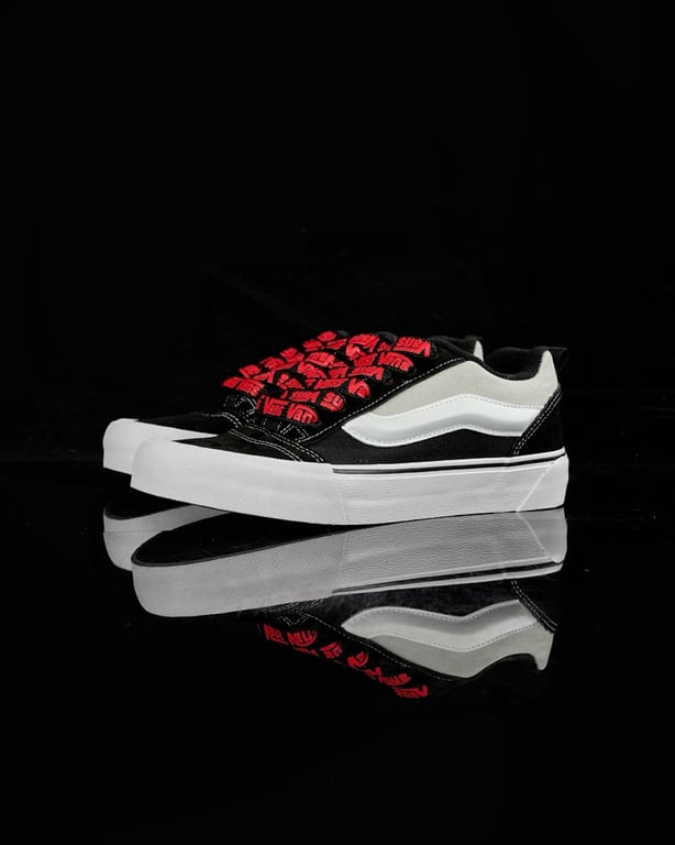 Vans Knu Skool Black White Grey - 10
