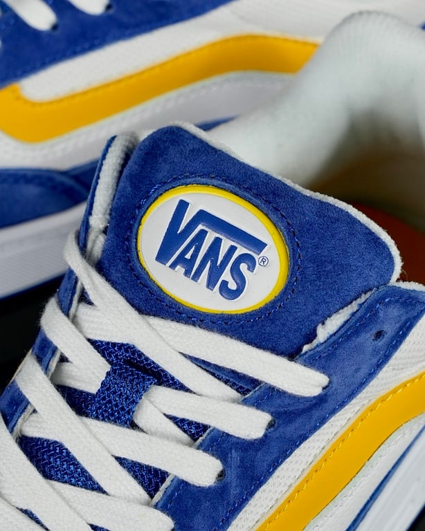 Vans Knu Skool Blue Yellow White - 5
