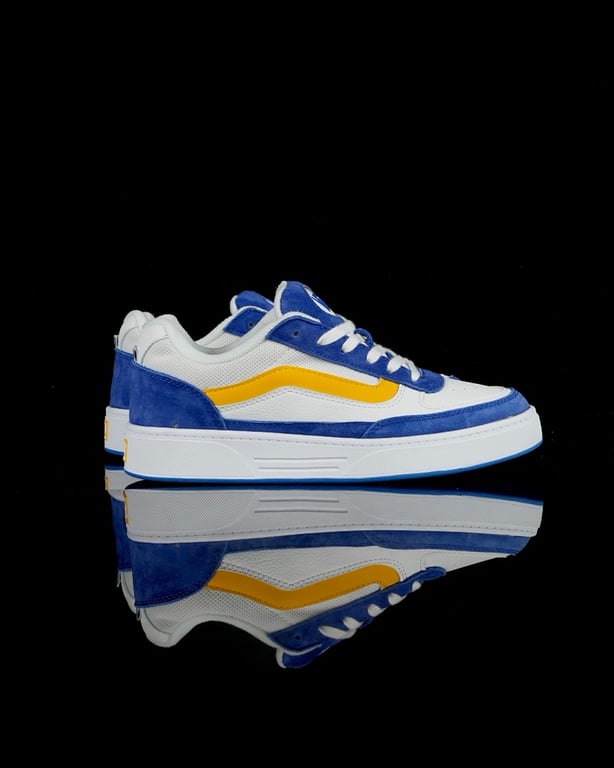 Vans Knu Skool Blue Yellow White - 8