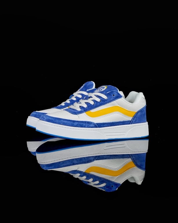 Vans Knu Skool Blue Yellow White - 10