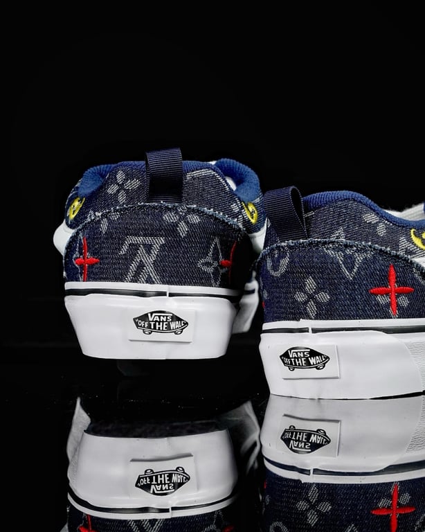 Vans Knu Skool Denim Embroidery - 3