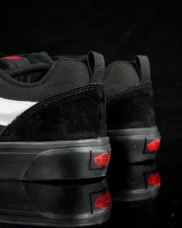 Vans Knu Skool Black White Lightning - 4