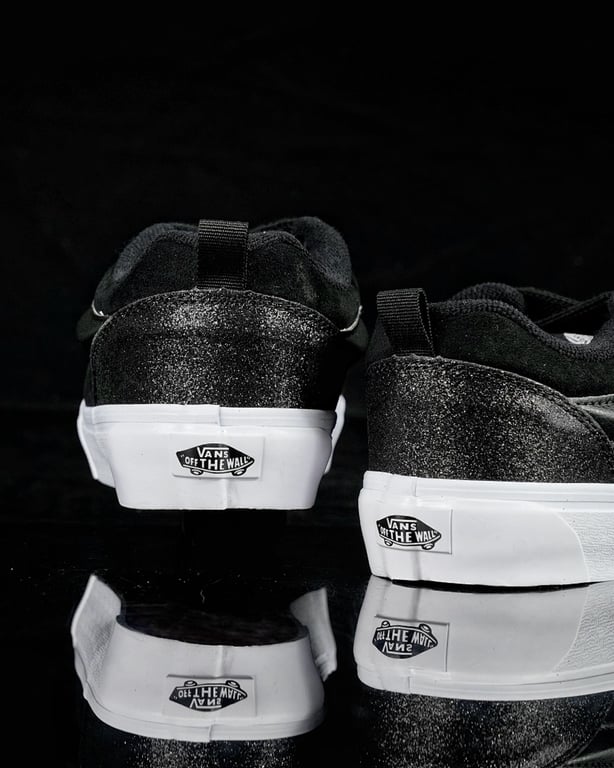 Vans Knu Skool Black Glitter - 3