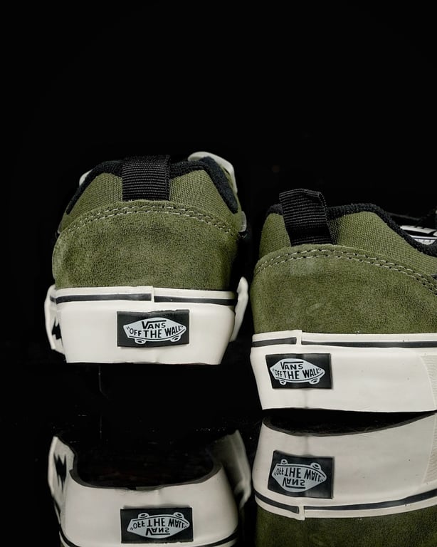 Vans Knu Skool Lightning Olive Green - 4