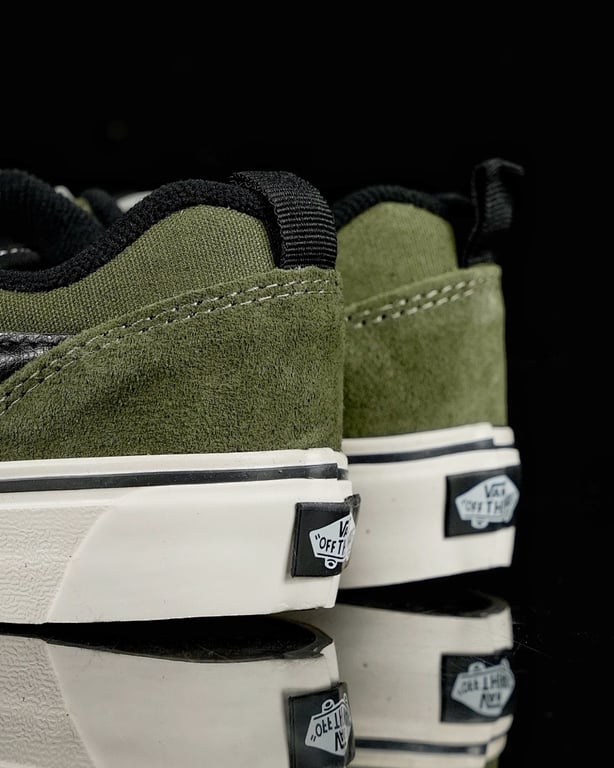 Vans Knu Skool Lightning Olive Green - 5