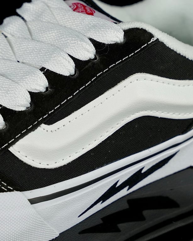 Vans Knu Skool Black White Lightning - 7