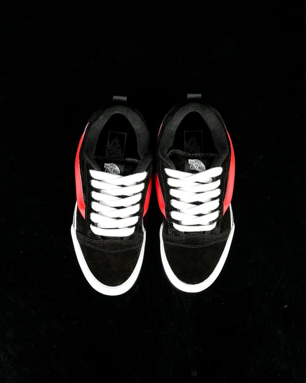Vans Knu Skool Black Red - 9
