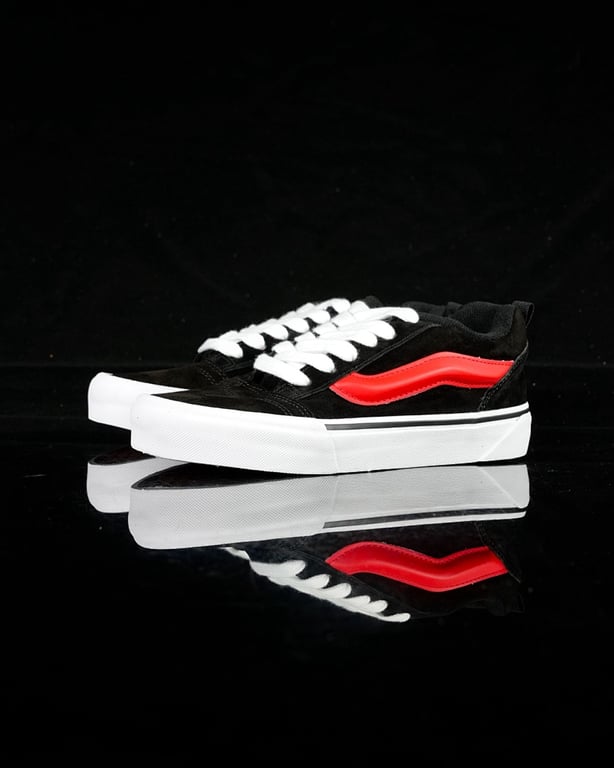 Vans Knu Skool Black Red - 10