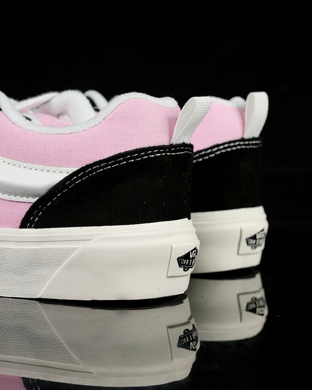 Vans Knu Skool Black Pink - 4