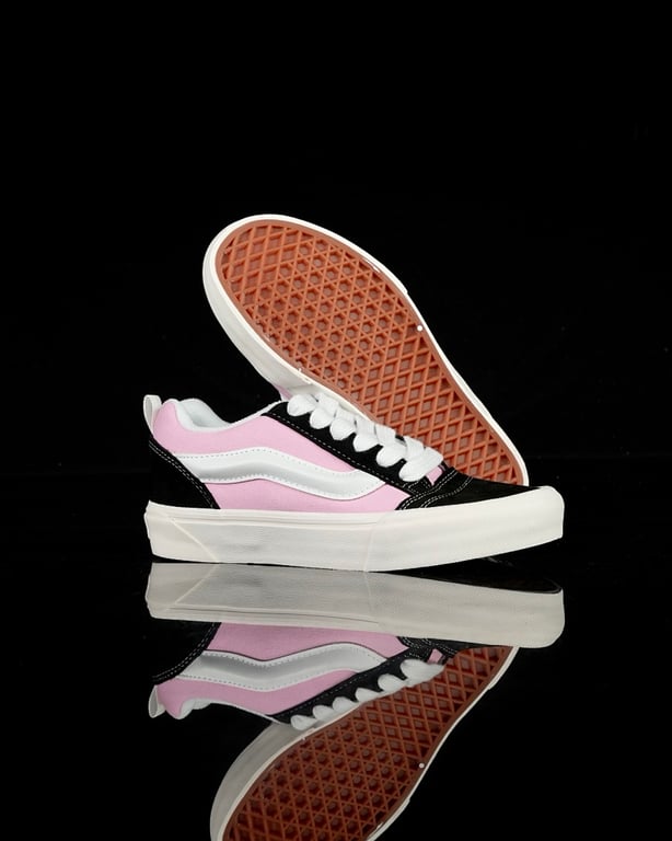 Vans Knu Skool Black Pink - 6