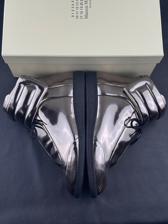 Maison Margiela Future High-Top Metallic Silver - 6