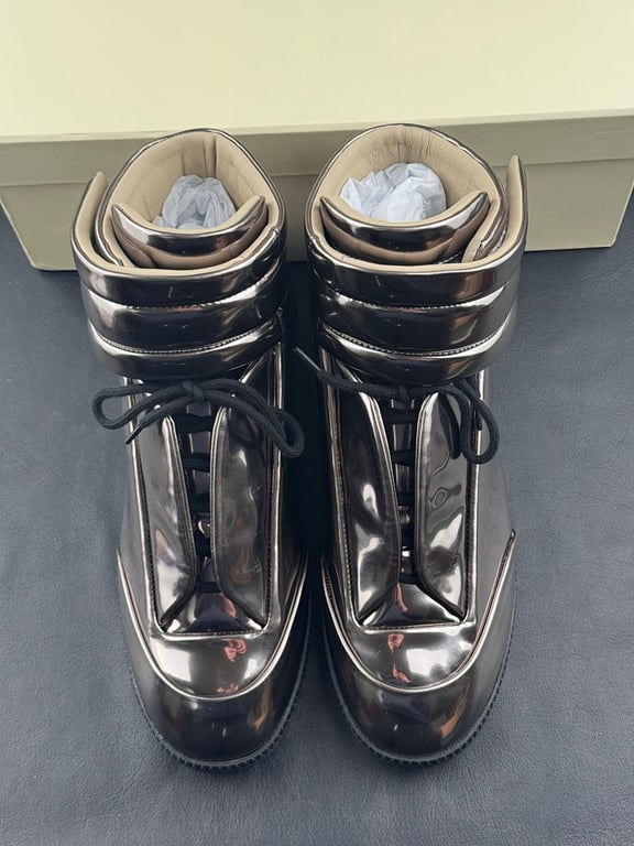 Maison Margiela Future High-Top Metallic Silver - 8