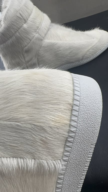 Maison Margiela Future High-Top Pony Hair White - 2